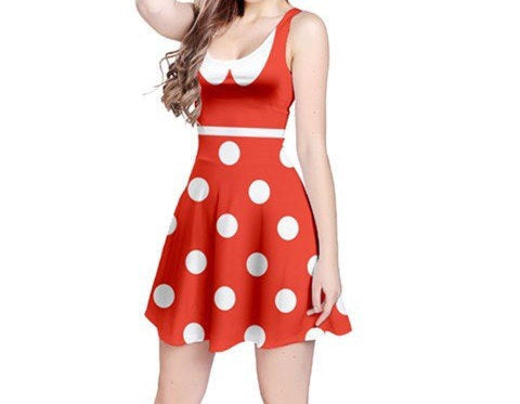 Adult Minnie Mouse Dress - Minnie Mouse Dress Minnie Mouse Costume – LoopsyBabyStore