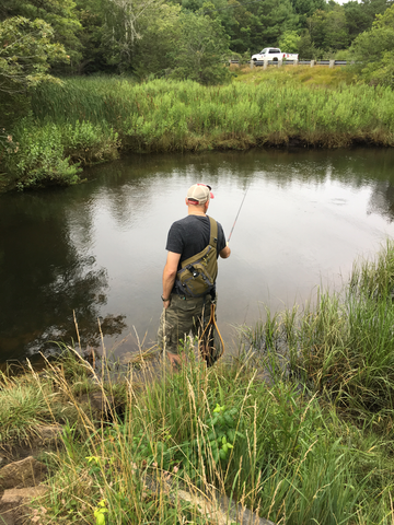 fishing at red brook