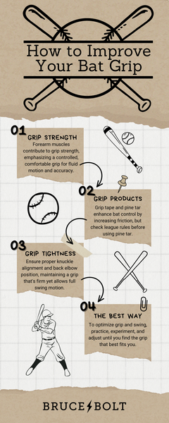 How to Improve Your Bat Grip Infographic