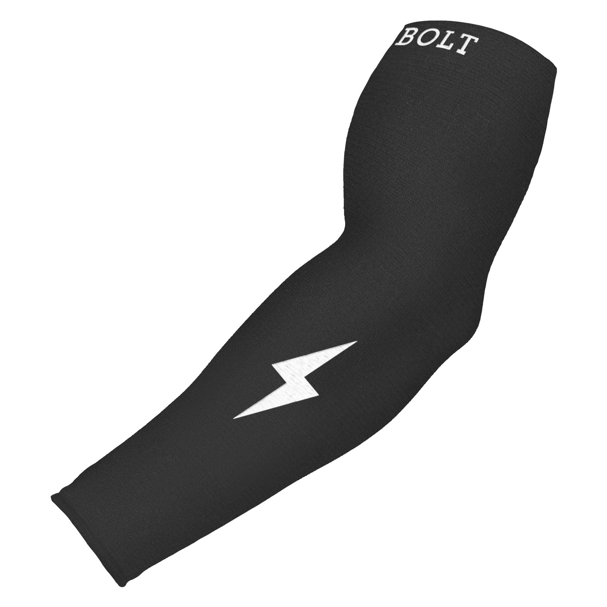 Image of BRUCE BOLT Graduated Compression Premium Arm Sleeve - BLACK