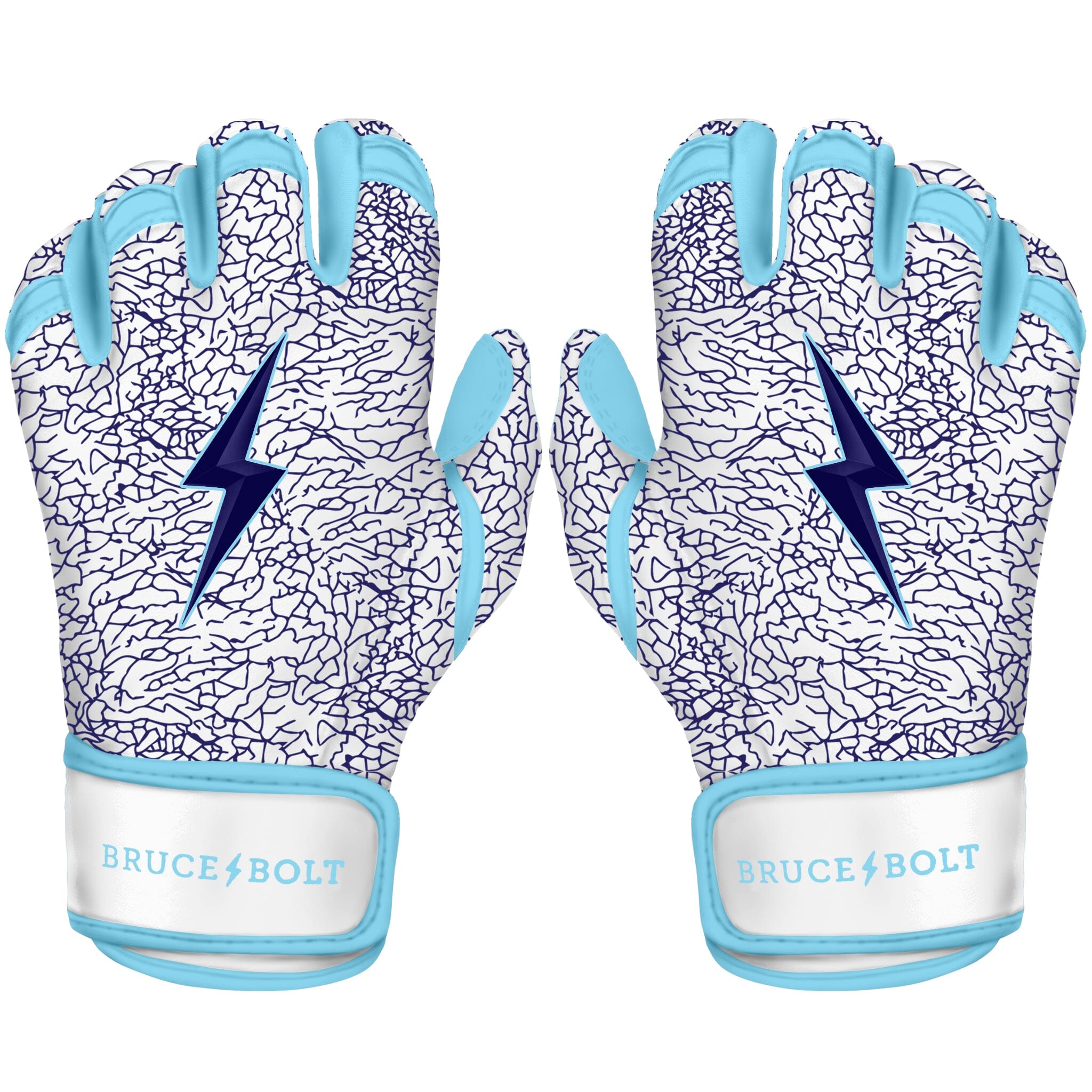 Image of PREMIUM PRO HAPP Series Short Cuff Batting Gloves | ELEPHANT PRINT