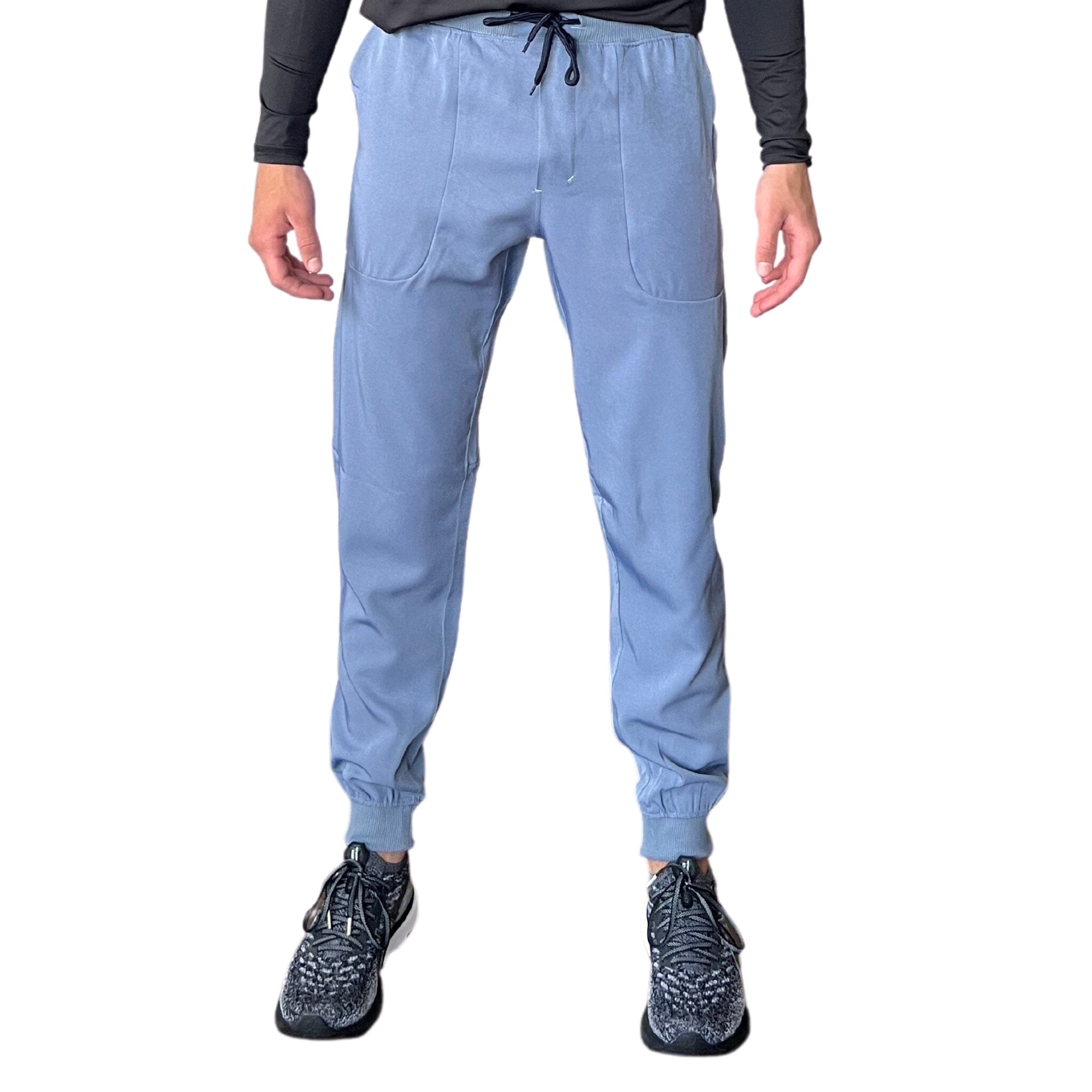 Image of BRUCE BOLT Performance Joggers - STEEL BLUE