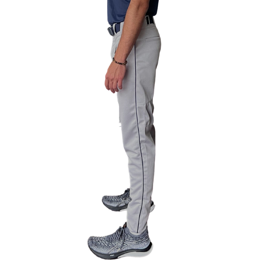 Nike Men's Gray Dri-Fit Tapered Leg Baseball Pants