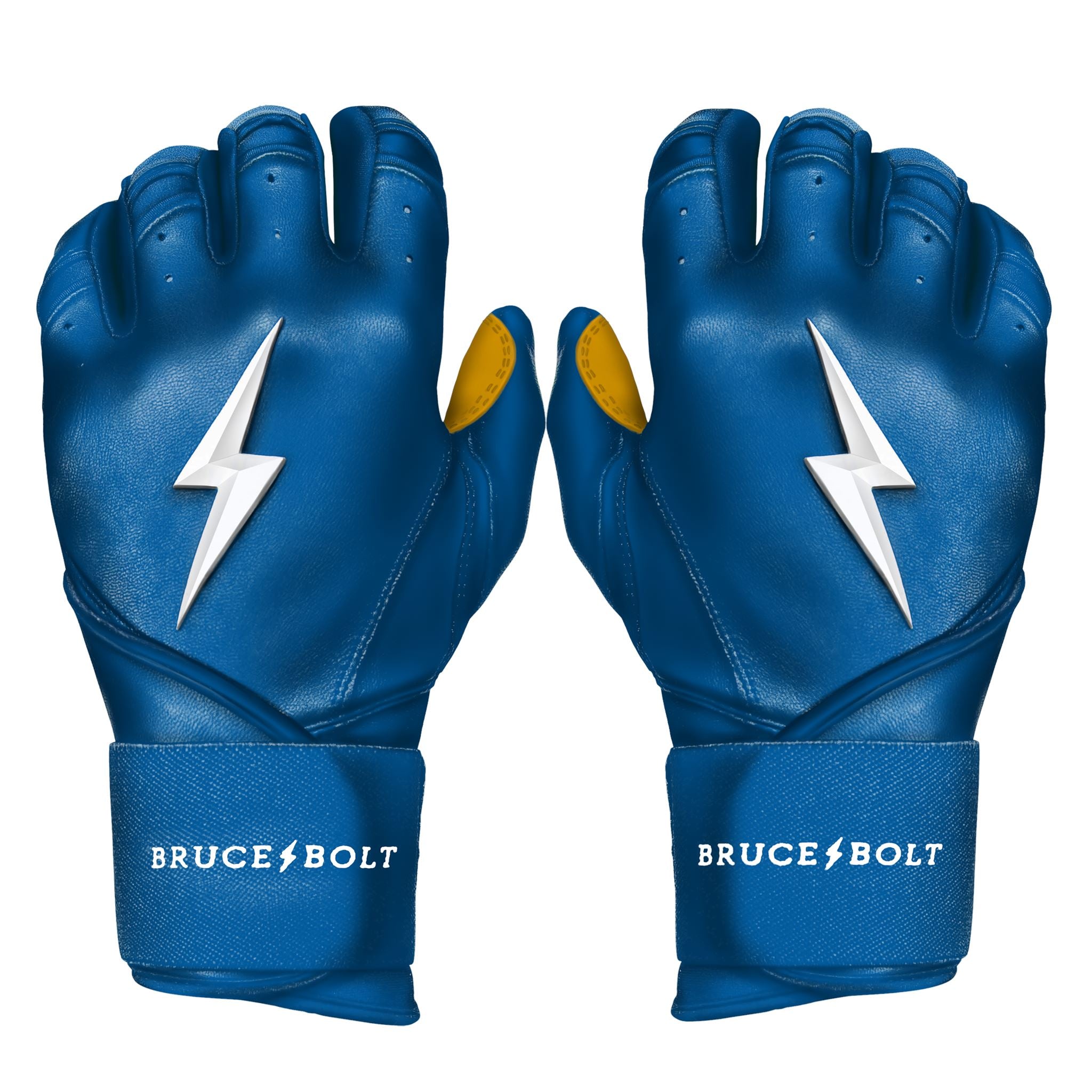 Image of PREMIUM PRO Long Cuff Batting Gloves | ROYAL