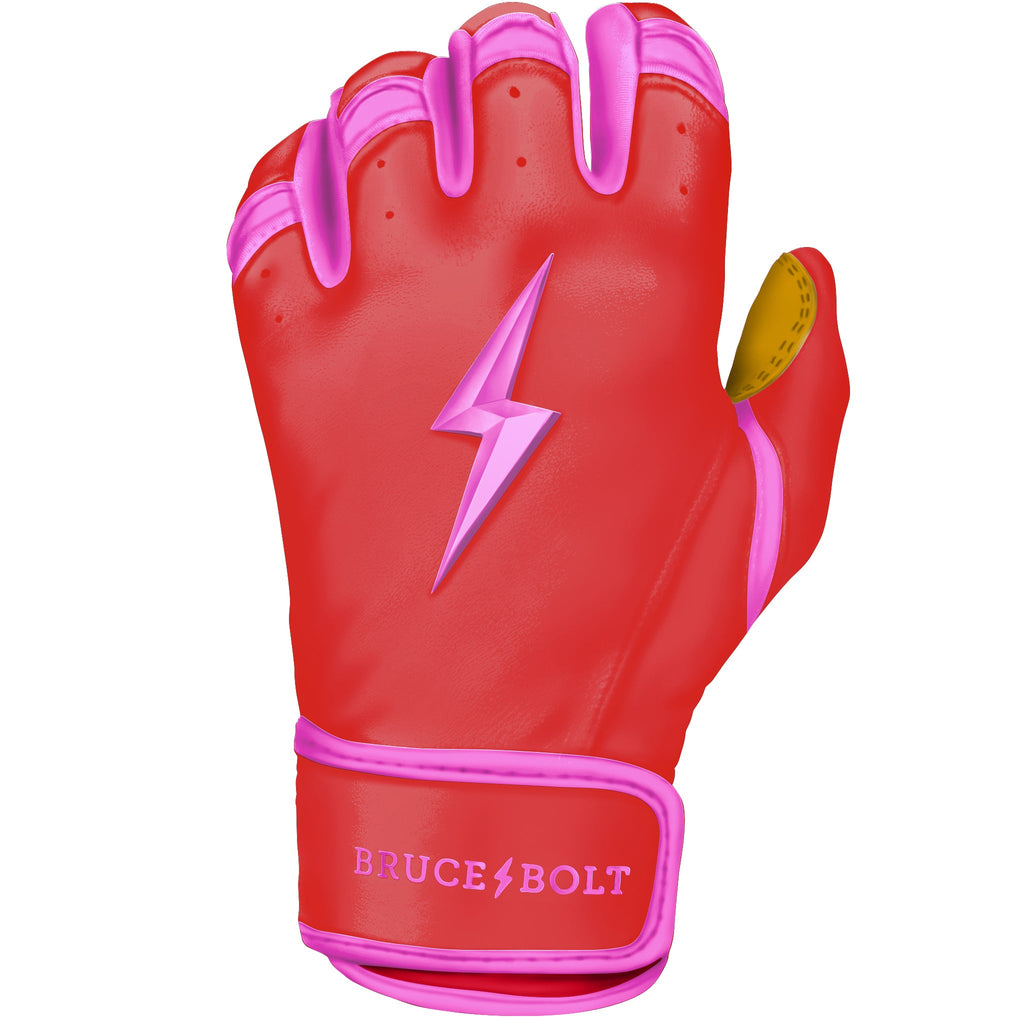 Pink Batting Gloves | Harrison Bader Batting Gloves – BRUCE BOLT