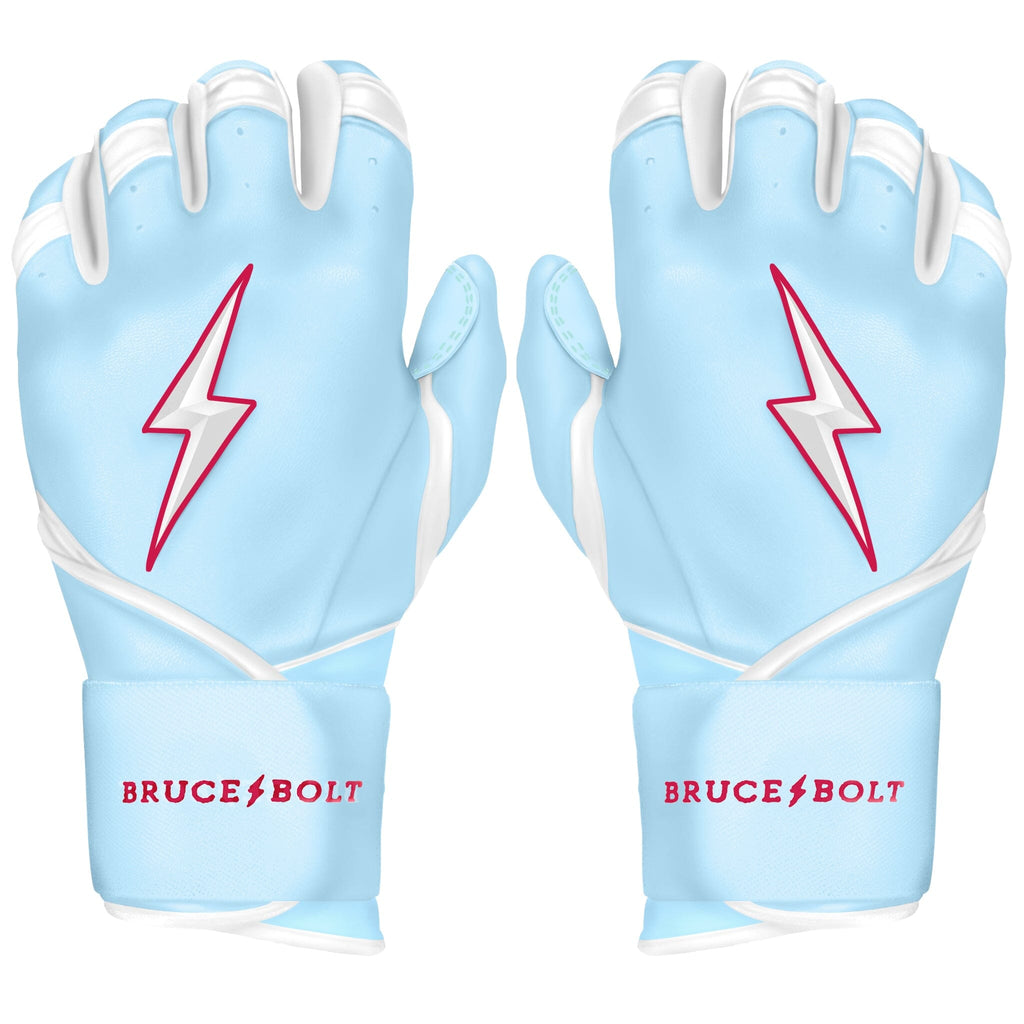 Red White and Blue Batting Gloves | Cubs Batting Gloves – BRUCE BOLT