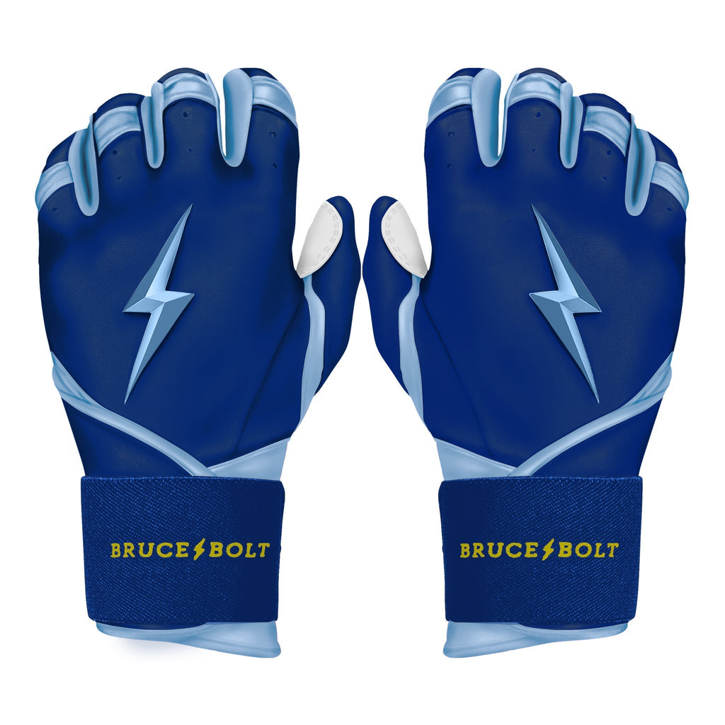 Navy and Light Blue Batting Gloves | Rays Batting Gloves – BRUCE BOLT