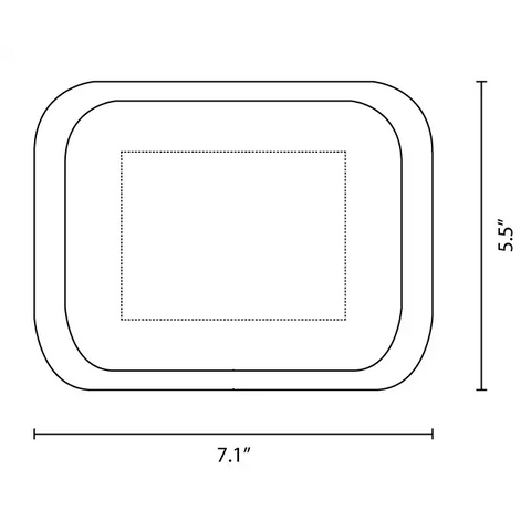 Custom Metal Rolling Tray (Medium - Quick Print) 10.5 x 6 – Brand King