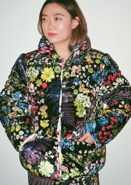 Neon Orchid Neon Lotus Combo Puffer – Dauphinette