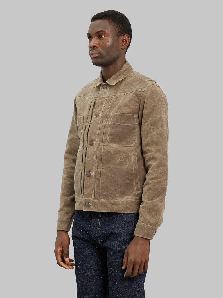 Freenote Cloth Riders Jacket Waxed Canvas Oak – Redcast Heritage Co.