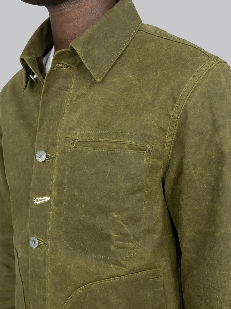 Rogue Territory Supply Jacket Lined Hunter Green Ridgeline