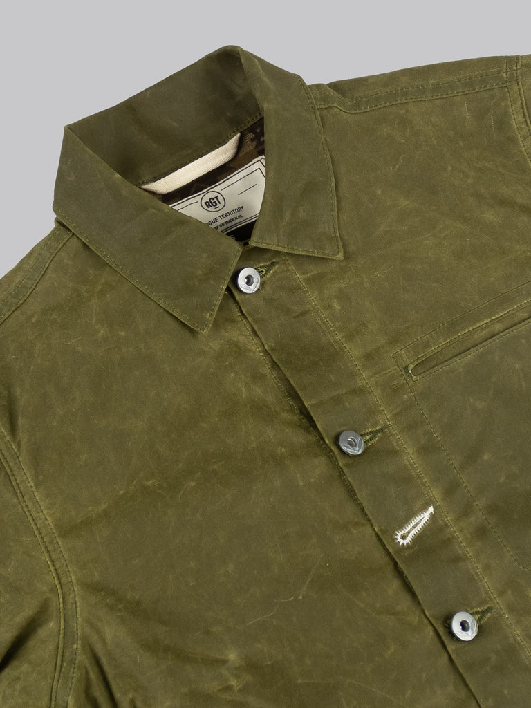 Rogue Territory Supply Jacket Lined Hunter Green Ridgeline