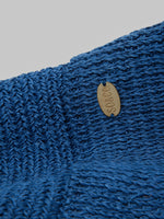 Stevenson Overall Linen Watch Cap Indigo breathable texture