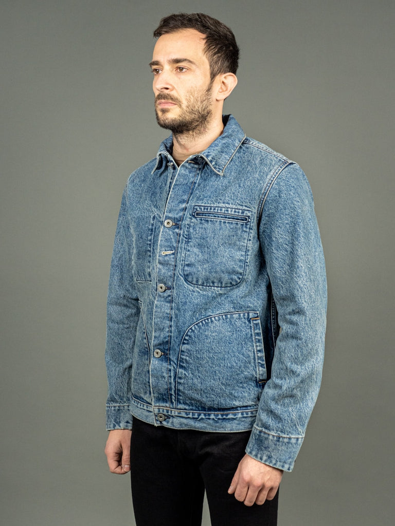 Rogue Territory Supply Jacket River Wash Indigo