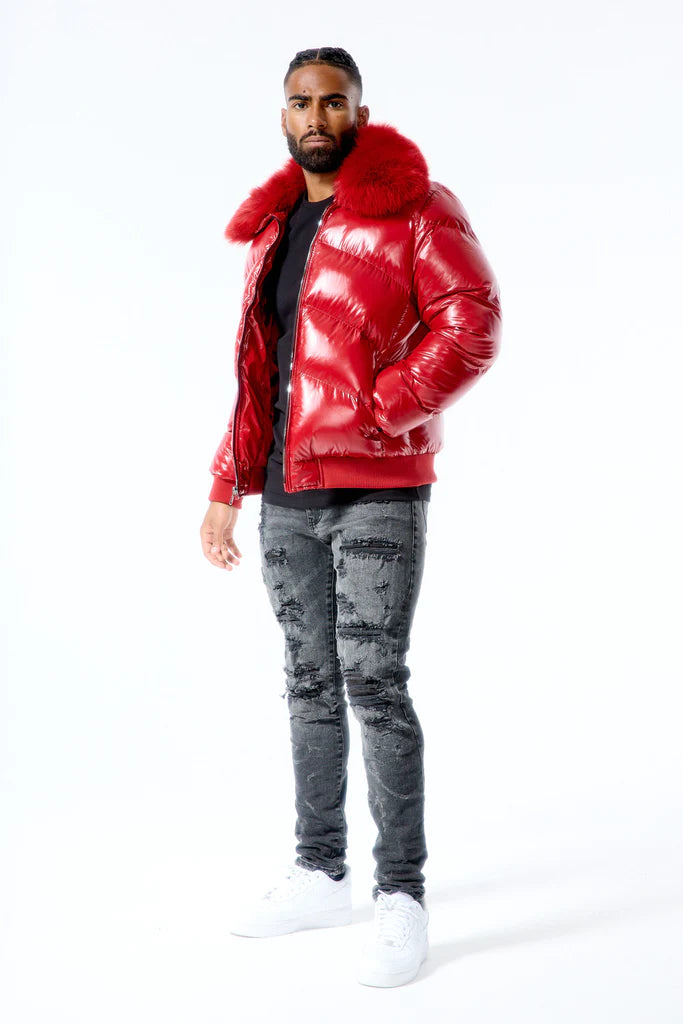 Jordan Craig Jacket - Bismarck Puffer - Red - 91588 M