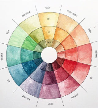 Hair Art Color Wheel Education Tool Learn Handling and Mixing Hair Col