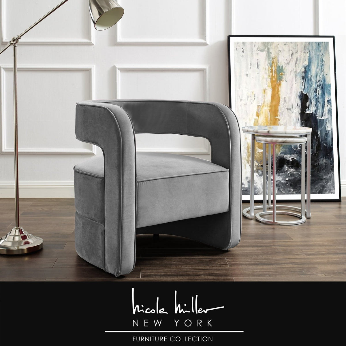 restoration hardware velvet chair