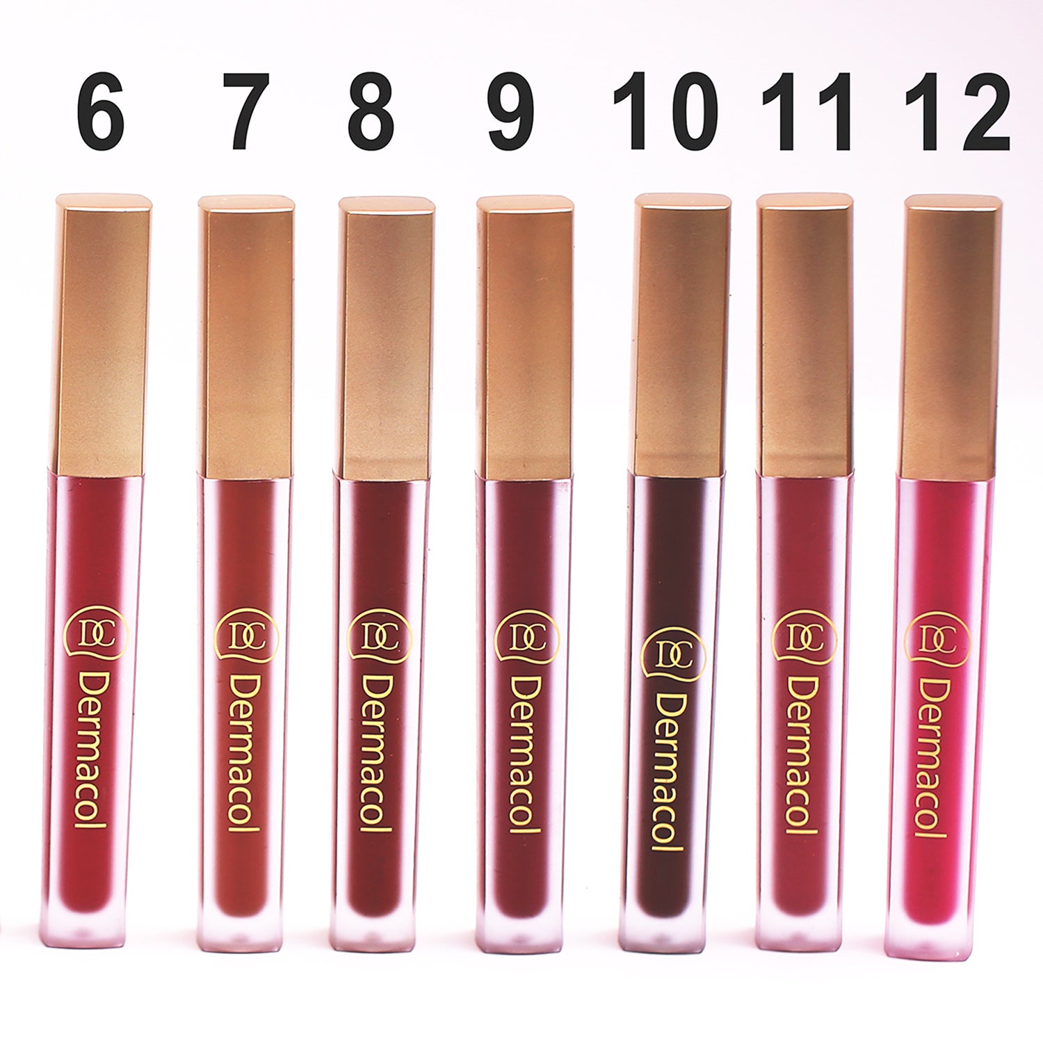 Dermacol Lip Magnet/Gloss 12 Shades 