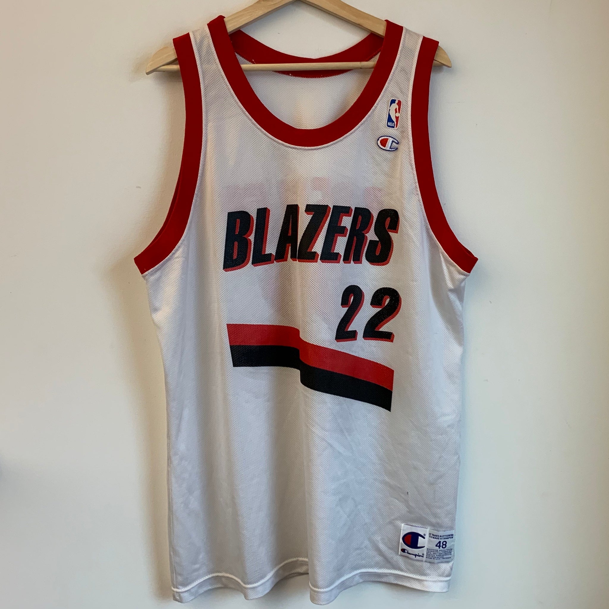 clyde drexler blazers jersey