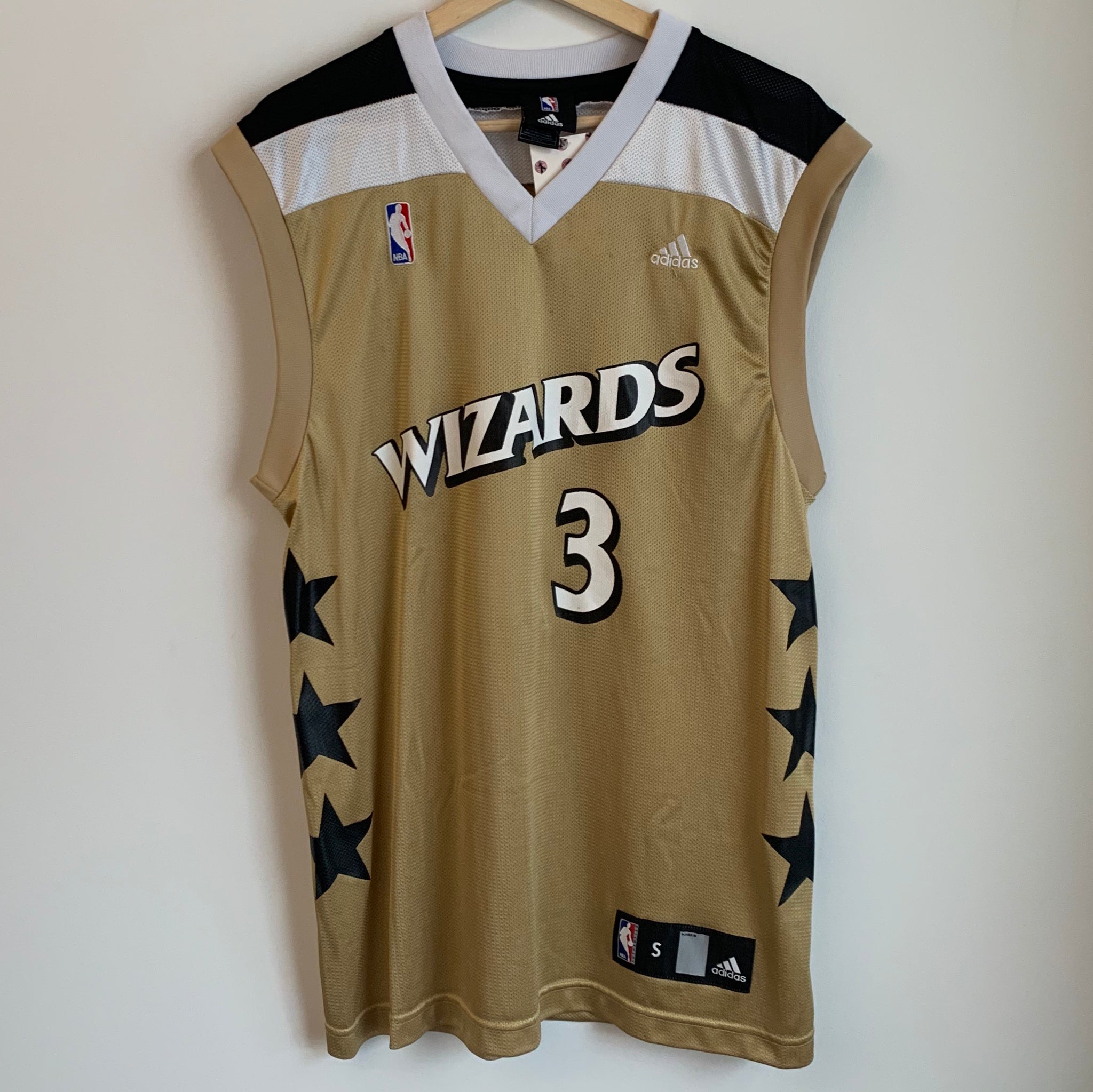 washington wizards gold jersey