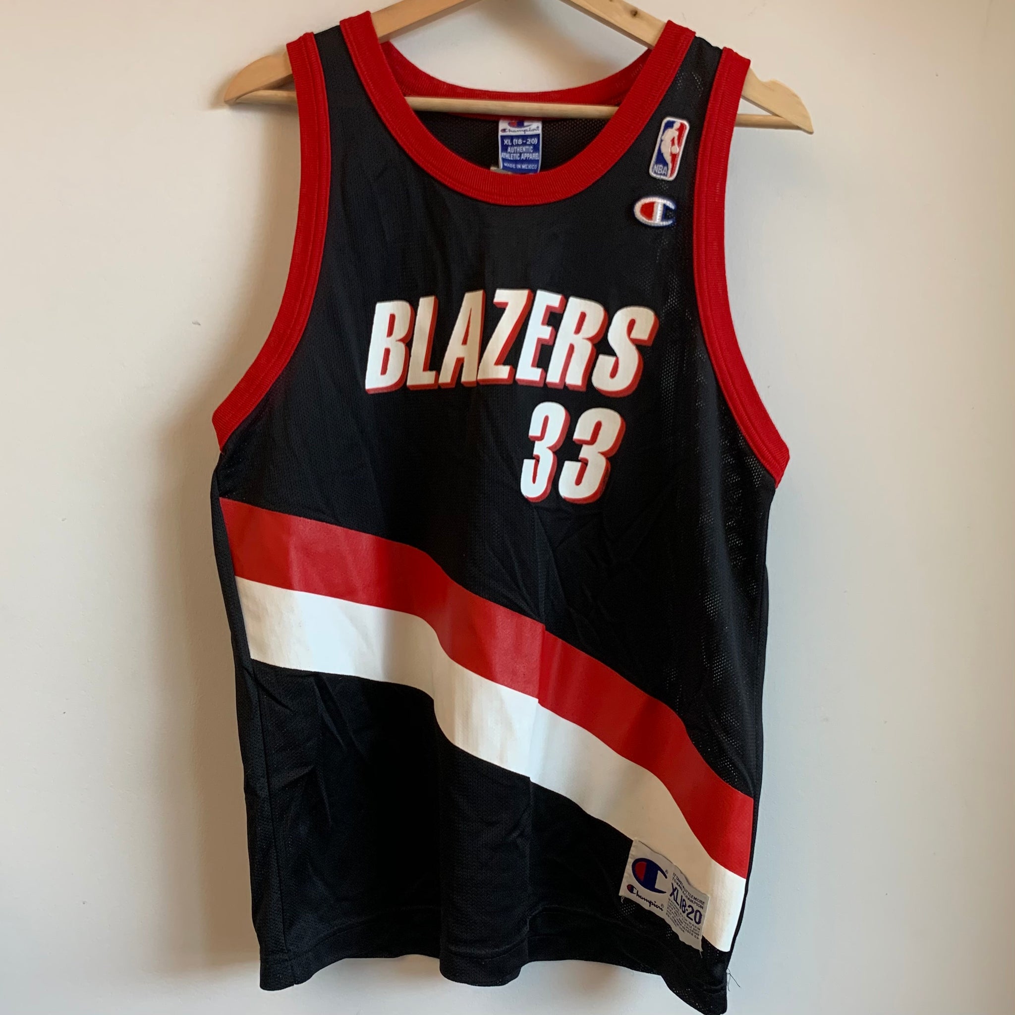 scottie pippen portland trail blazers jersey