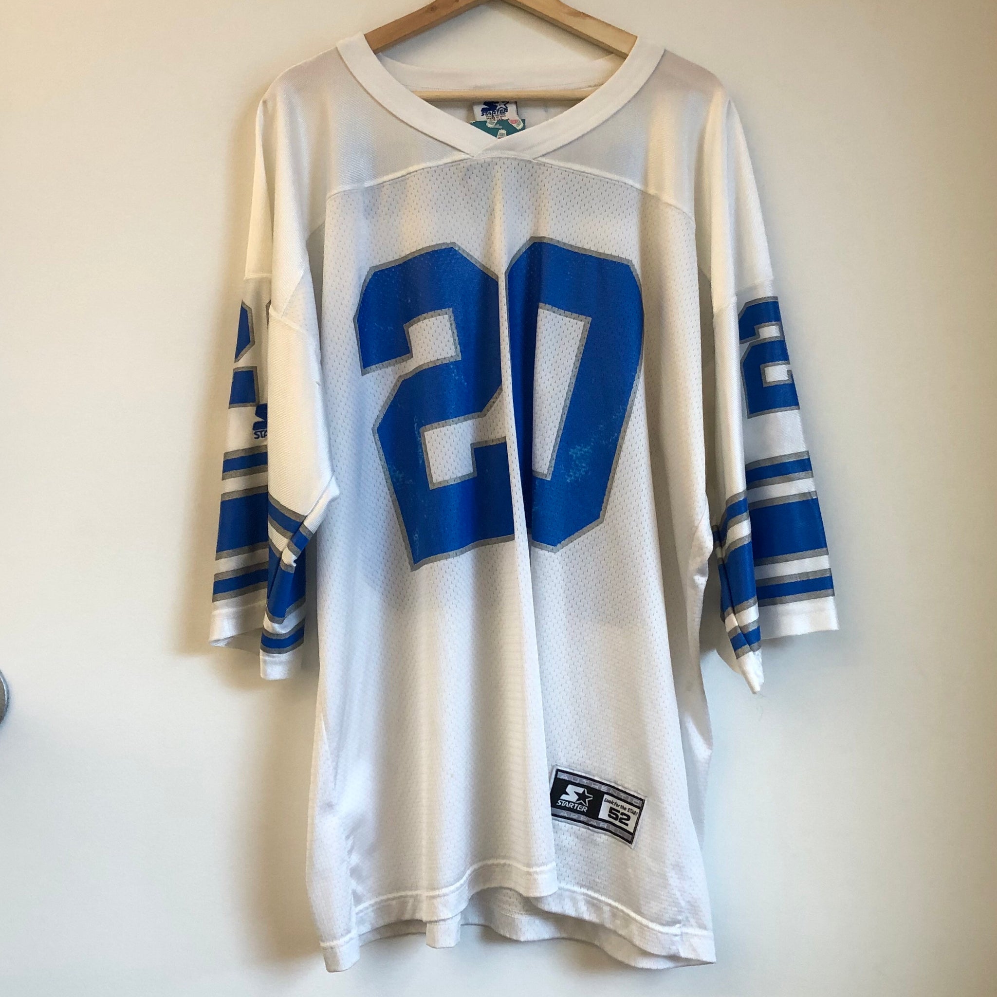 barry sanders reebok jersey