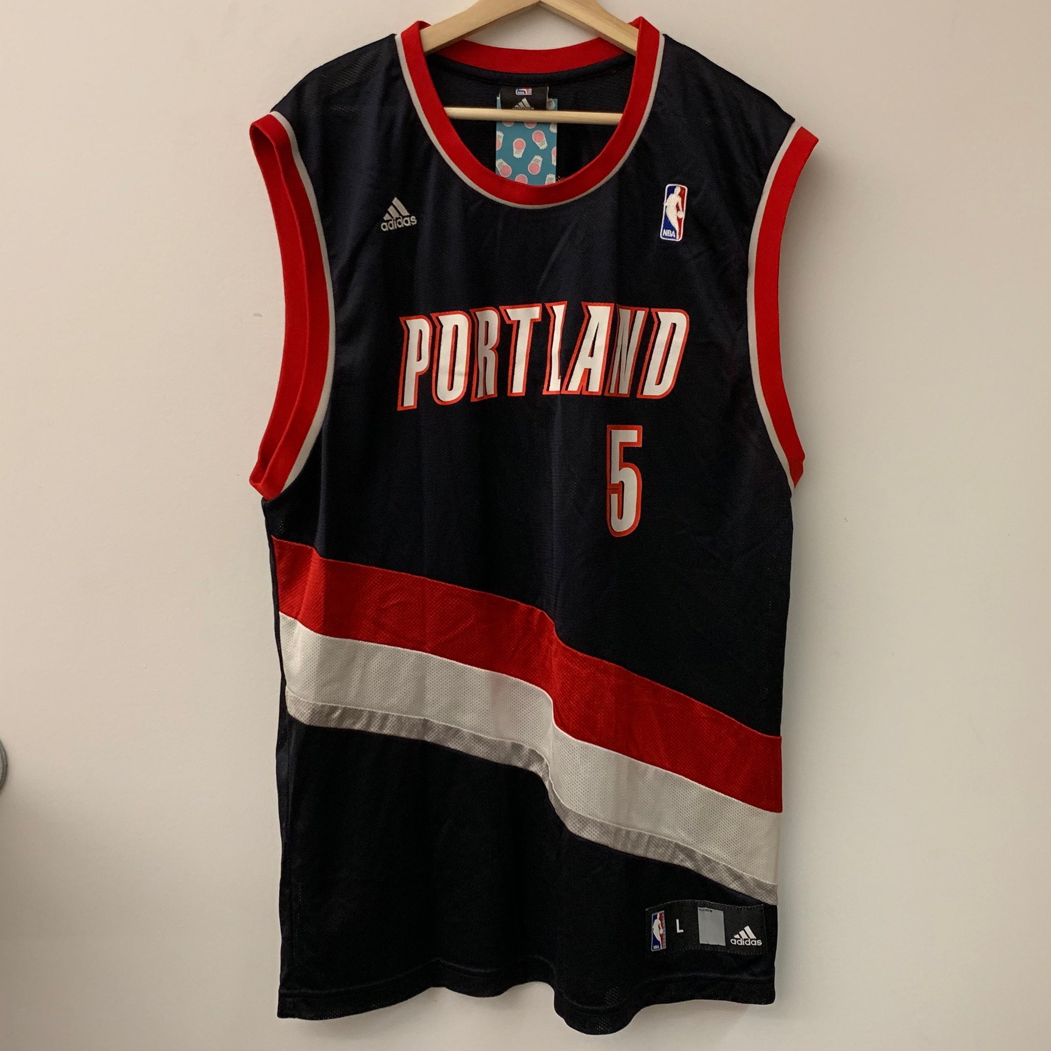 trail blazers black jersey