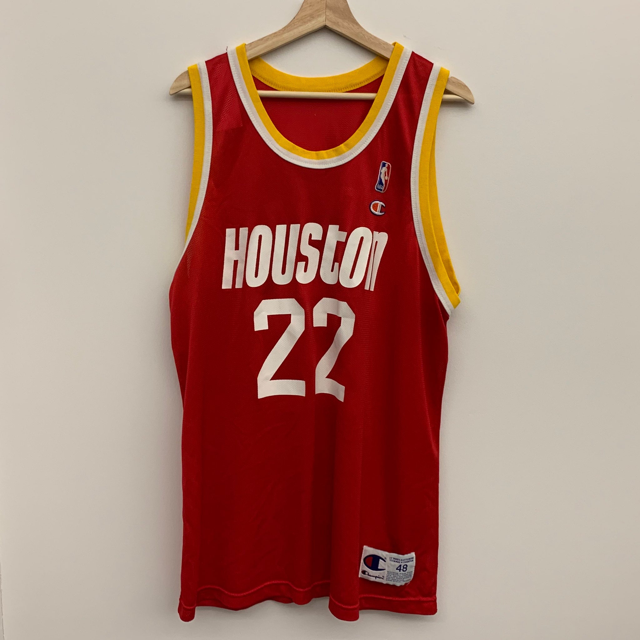 clyde drexler houston rockets jersey