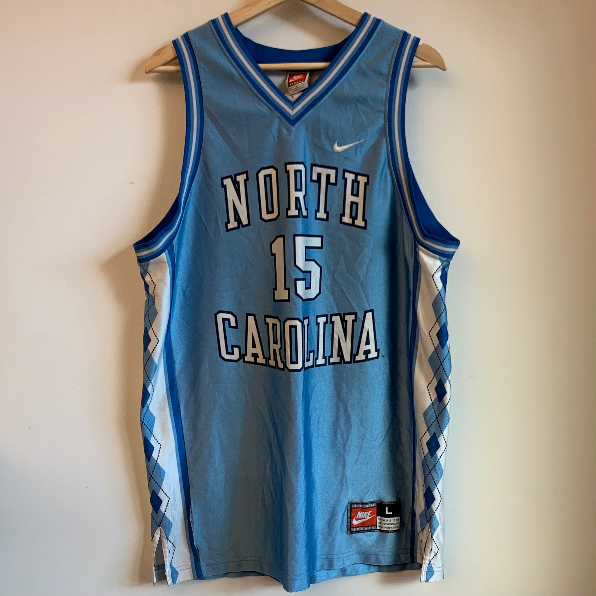 vince carter north carolina jersey