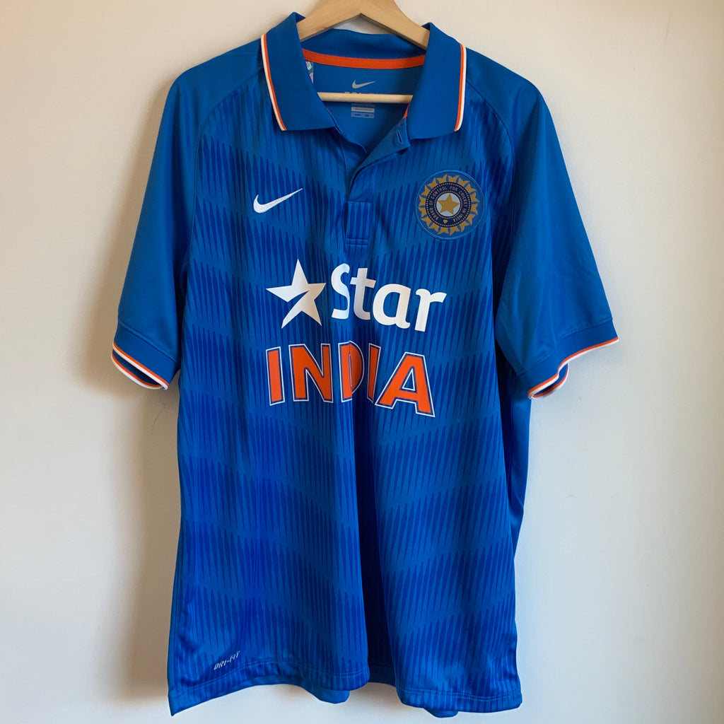 Nike India Blue Cricket Jersey – Laundry