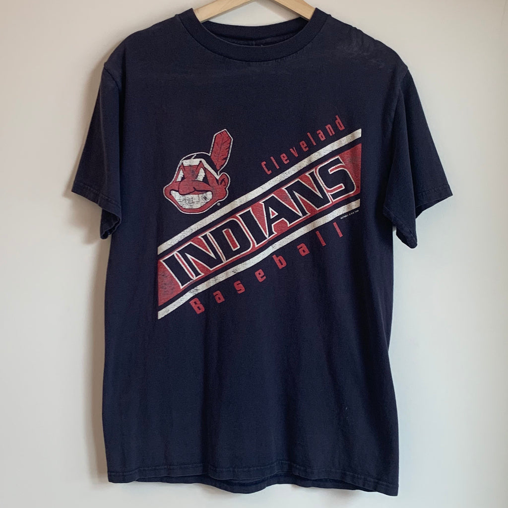 cleveland indians navy jersey