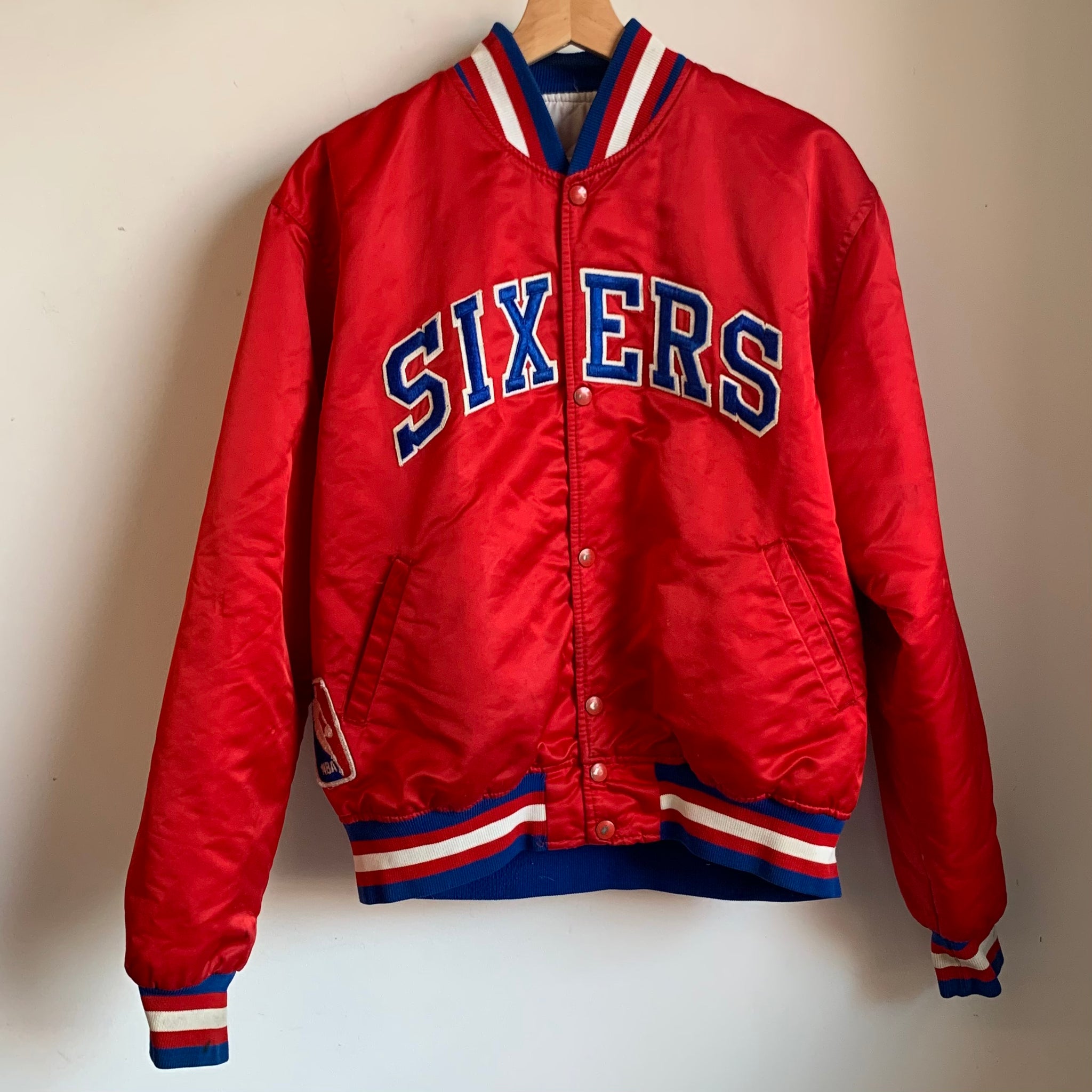 76ers vintage jacket