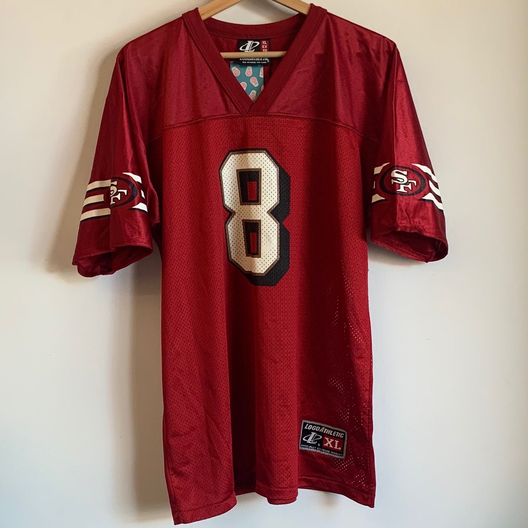 steve young 49ers jersey