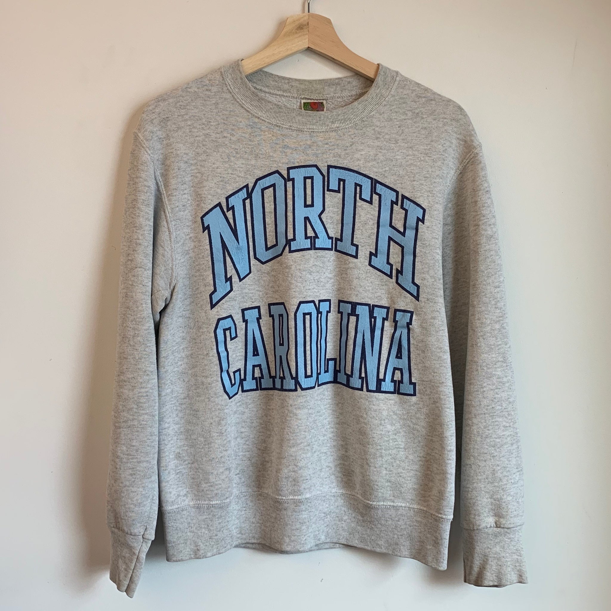 tar heels crewneck sweatshirt