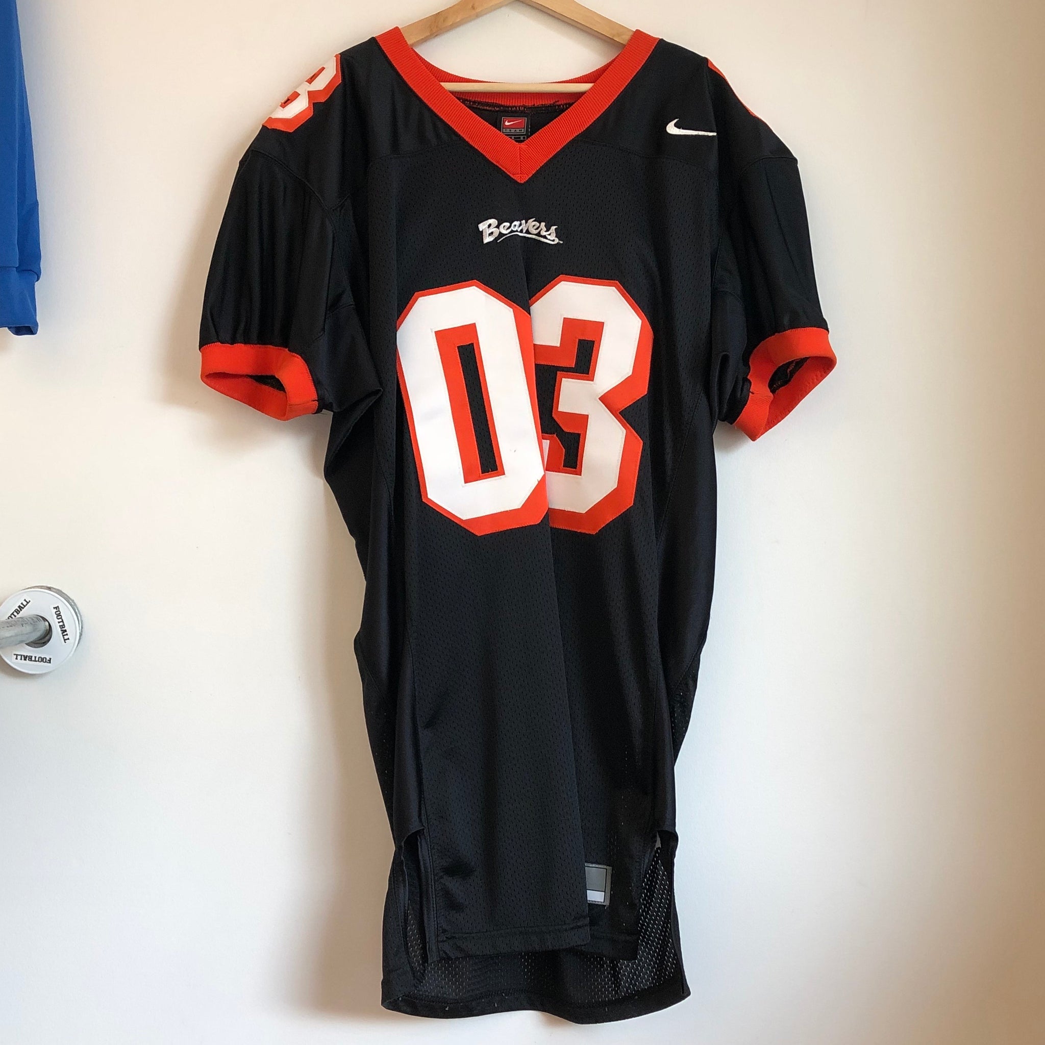 game worn football jerseys