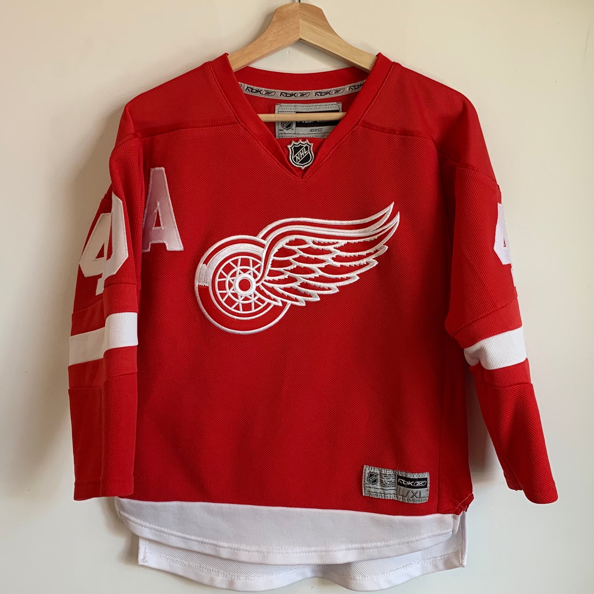 detroit red wings hockey jersey