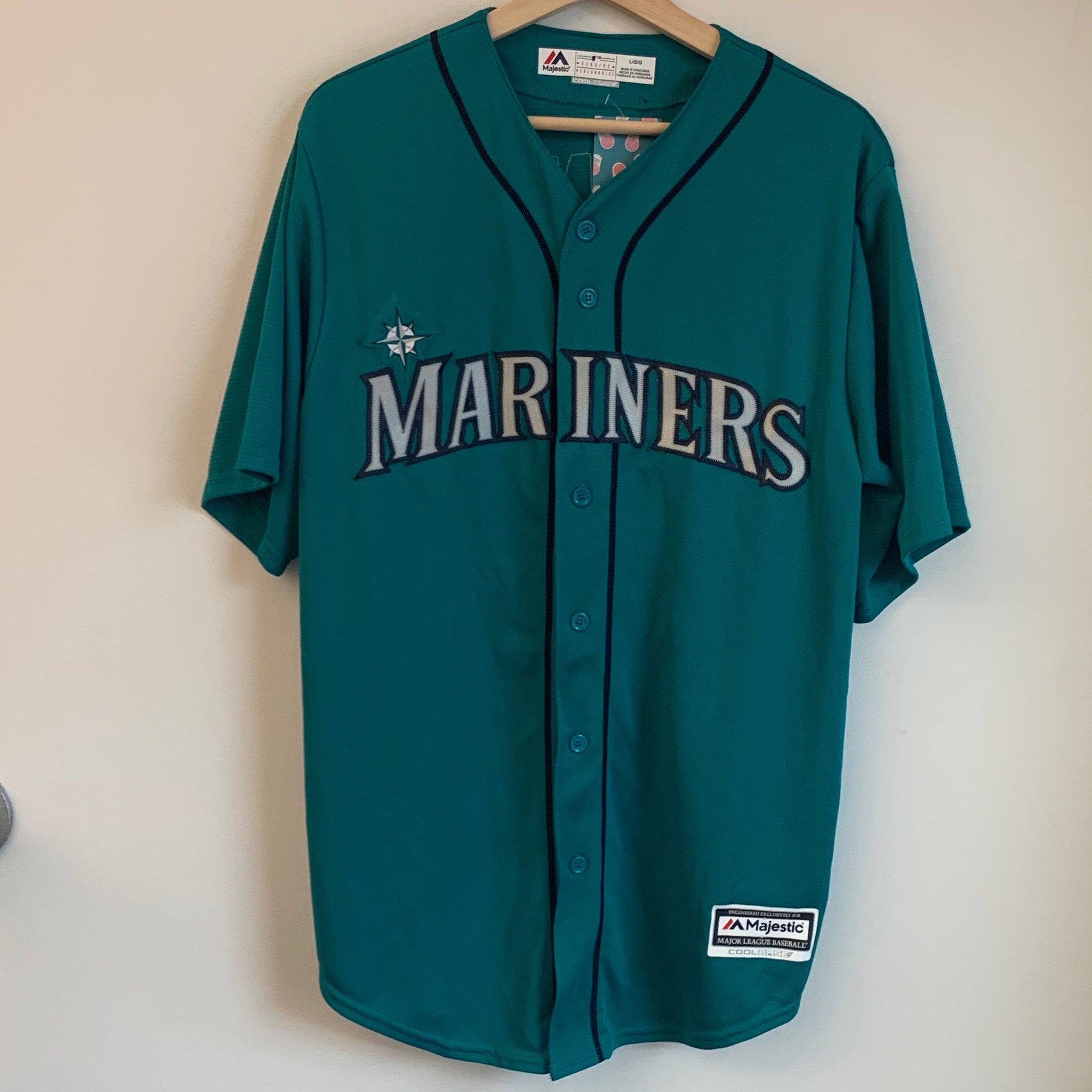 seattle mariners teal jersey