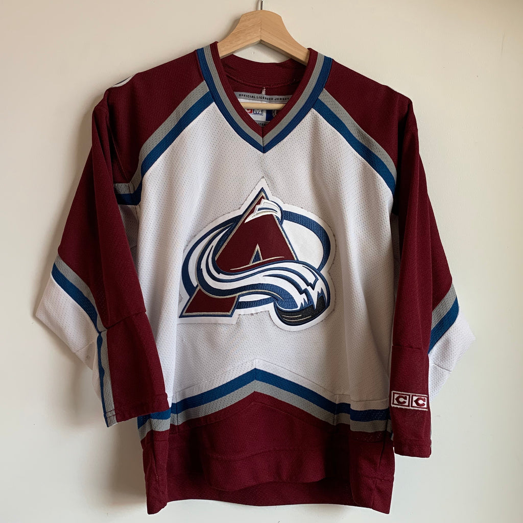 ccm avalanche jersey