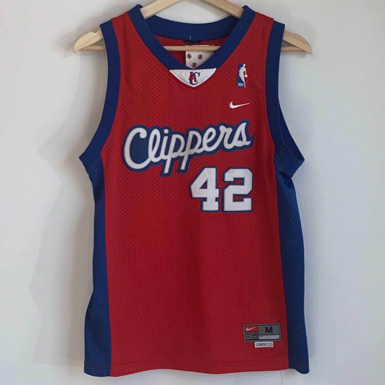 clippers red jersey