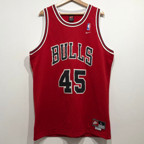 Nike Michael Jordan Jersey Black/Red Flight 8403