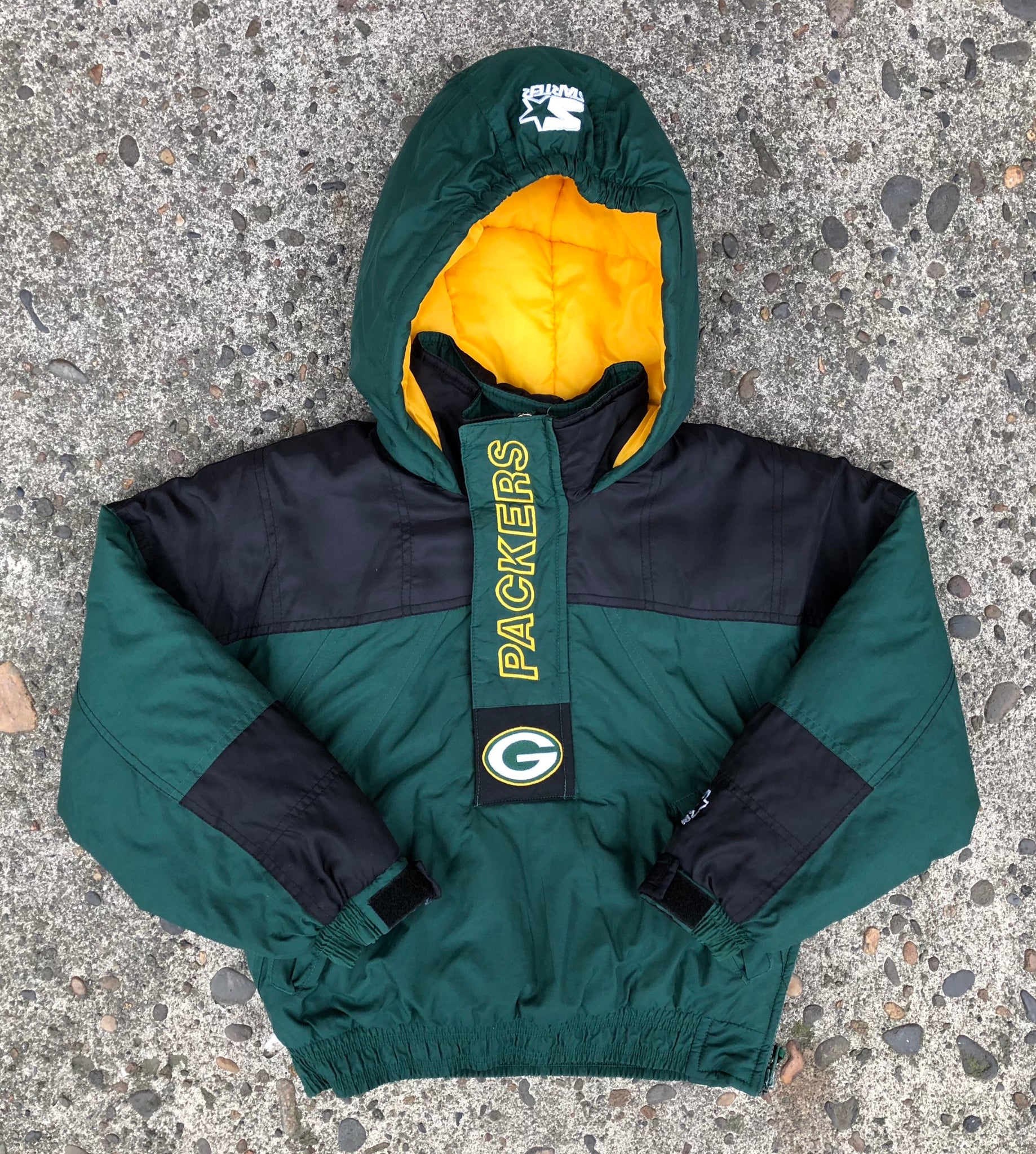 Starter Green Bay Packers Parka Jacket Laundry