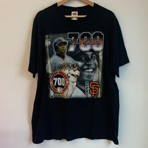 barry bonds t shirt jersey