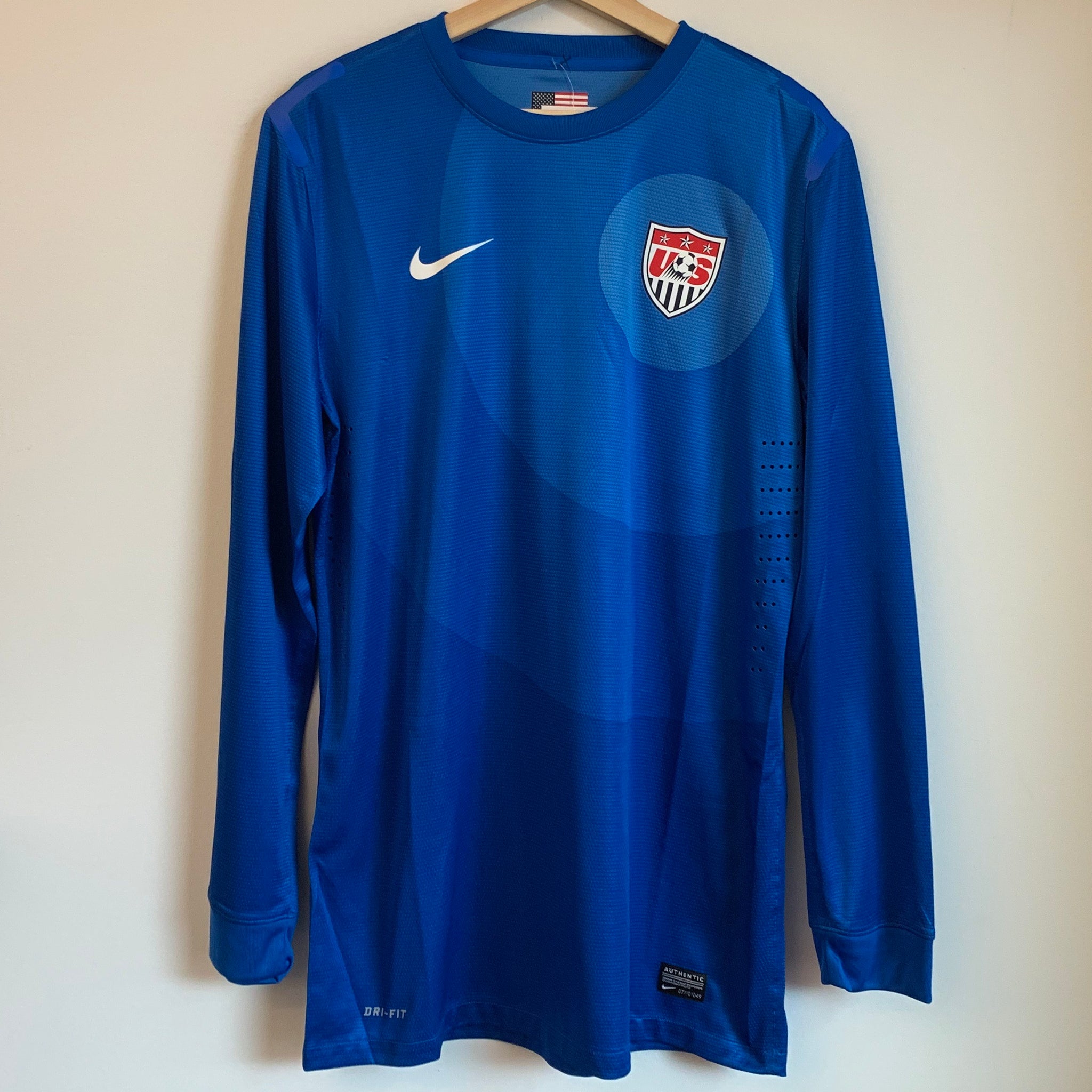 Nike USMNT USA Authentic Blue Soccer 
