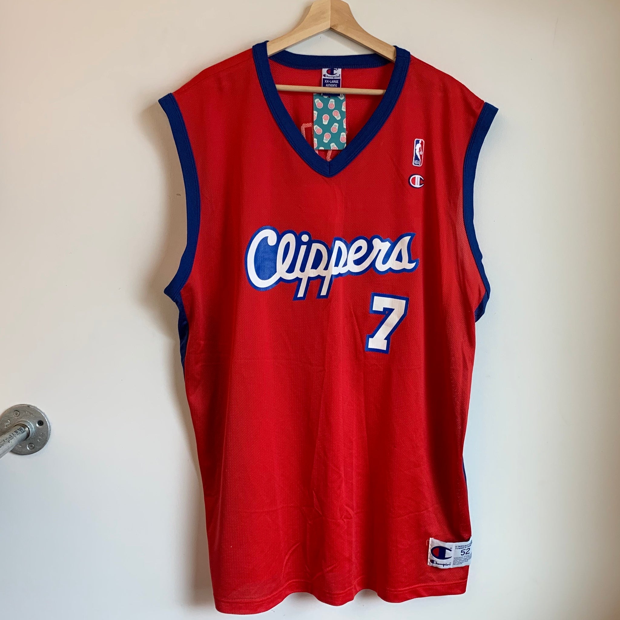clippers jersey red