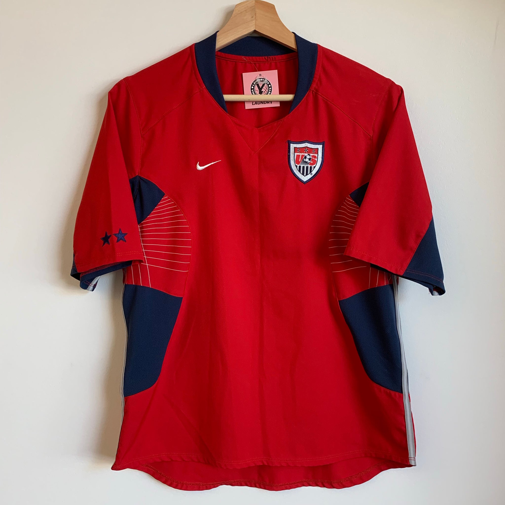 usa women's red soccer jersey