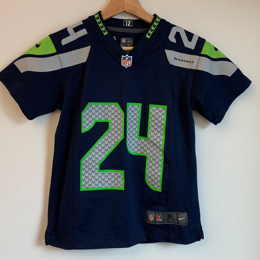 youth seahawks jersey lynch