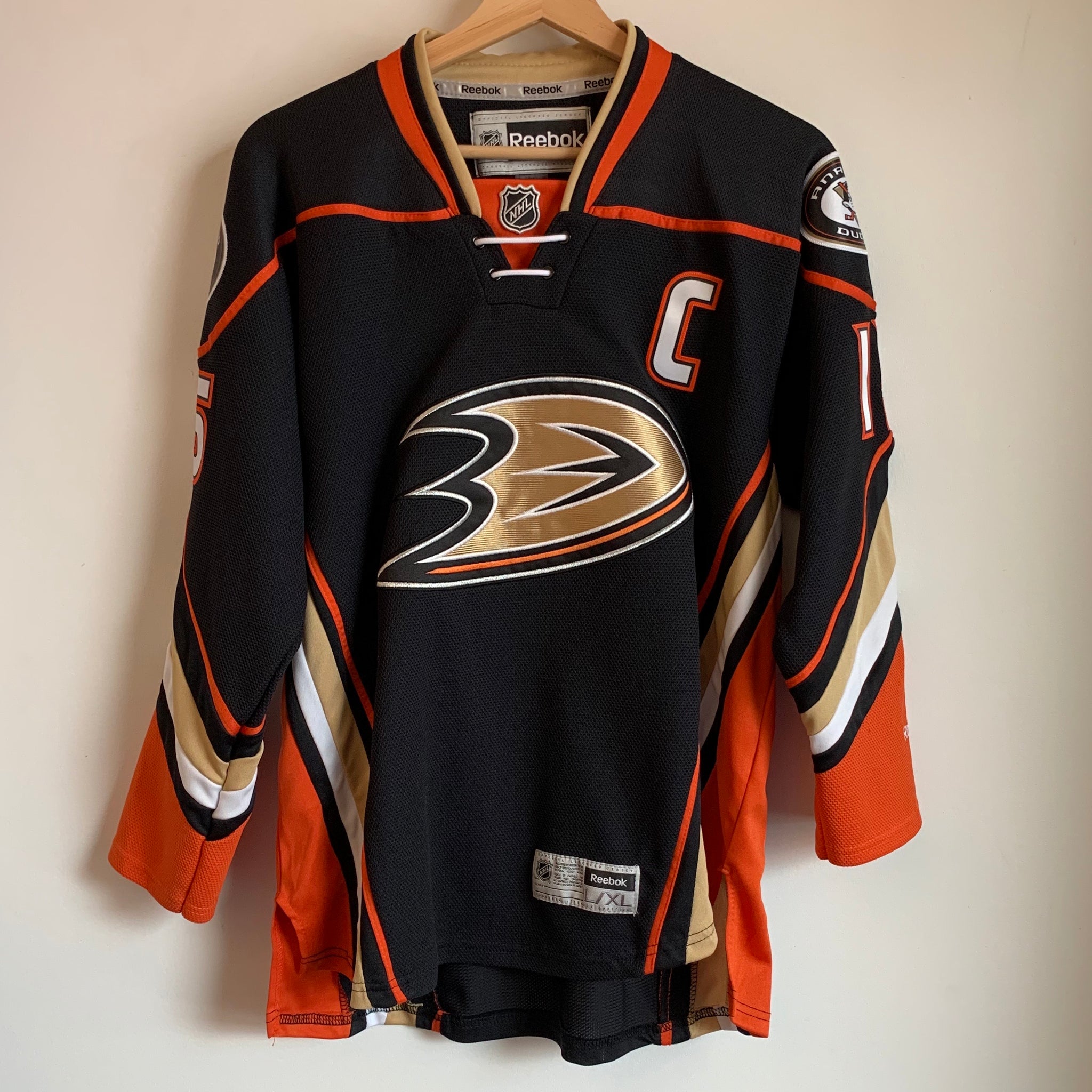 anaheim ducks youth hockey jersey