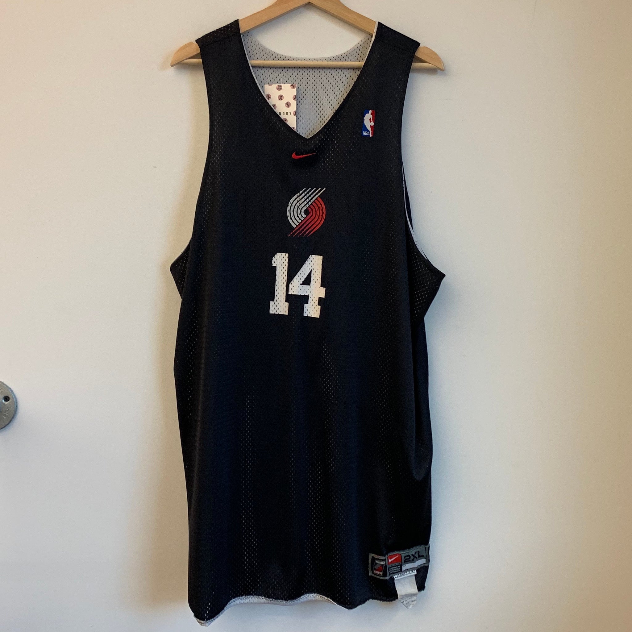 trail blazers practice jersey