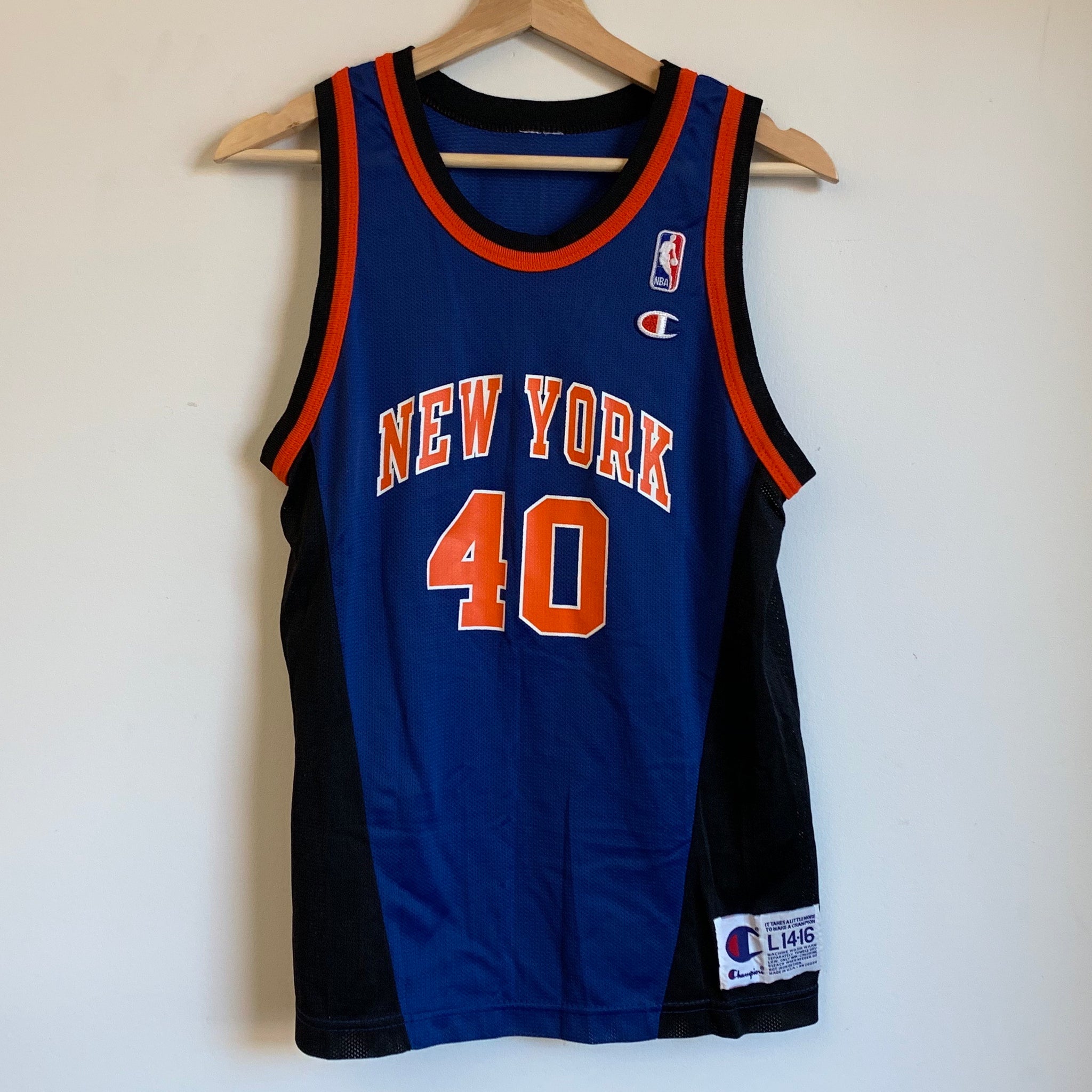 champion knicks jersey