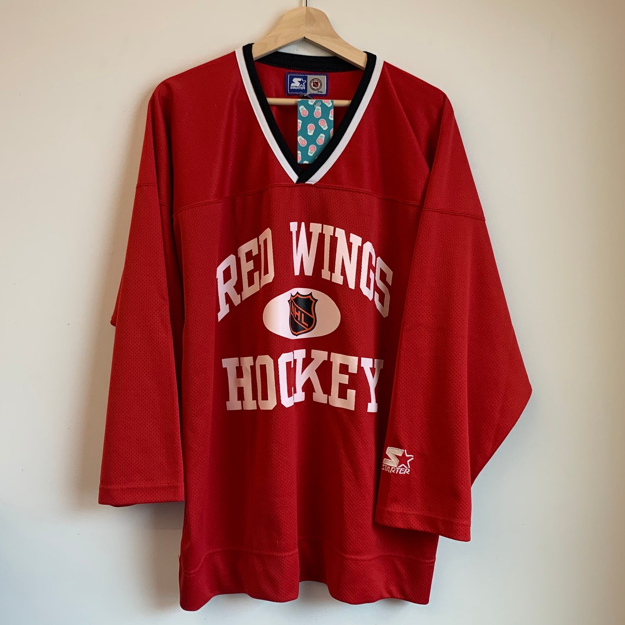 red wings hockey jersey